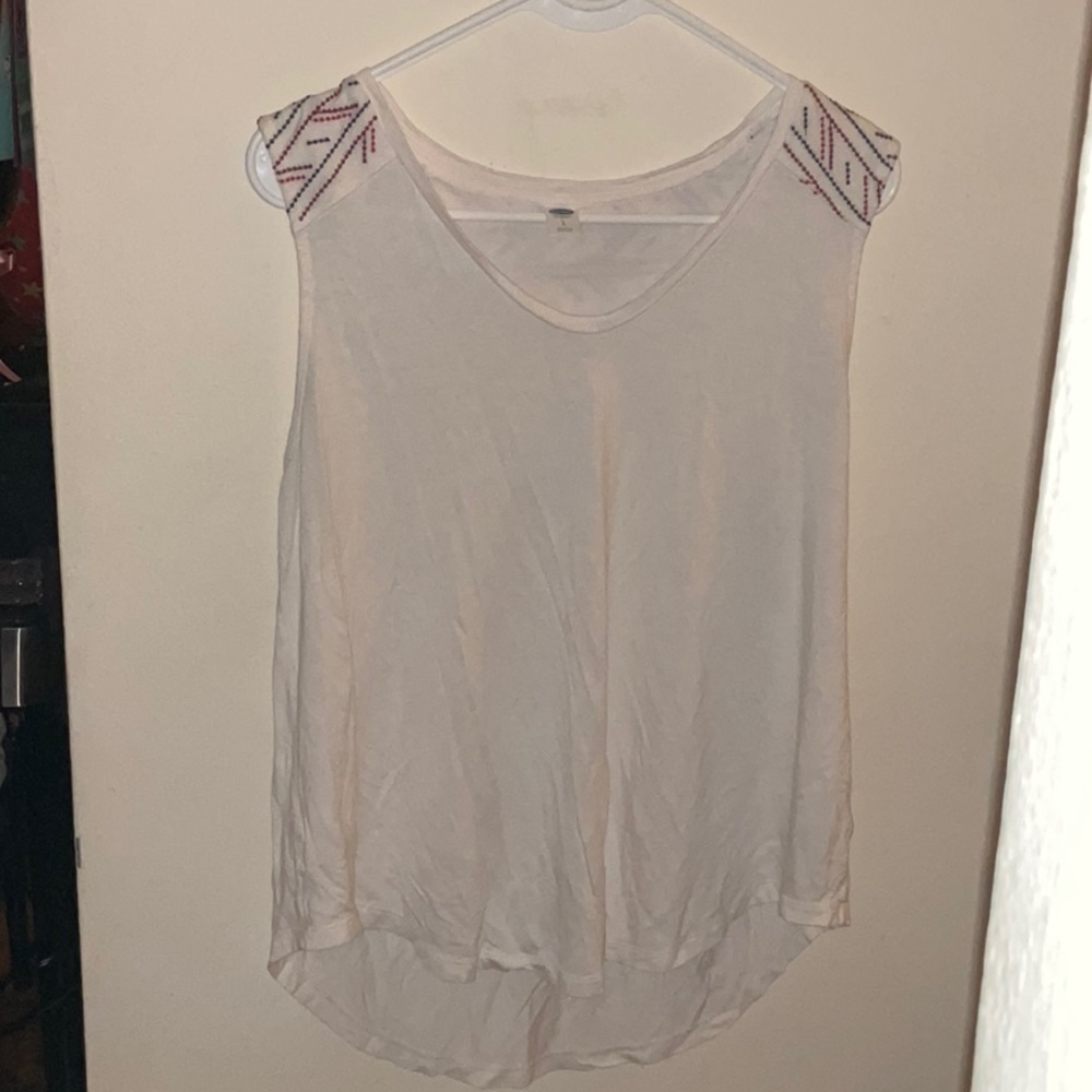 Woman’s sleeveless blouse